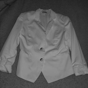 White blazer